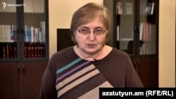 Armenia - Constitutional Court judge Alvina Gyulumian is interviewed by RFE/RL, Yerevan, November 15, 2019