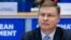 Comisarul european pentru economie, Valdis Dombrovskis.