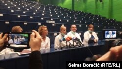 Press konferencija na Kliničkom centru u Sarajevu