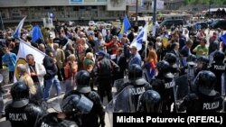 Protest građana u Sarajevu 9. maja 