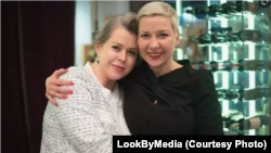 Вераніка Цапкала і Марыя Калесьнікава. Фота: LookByMedia