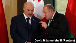 Александр Лукашенко и Георгий Маргвелашвили