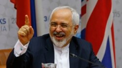 Iranian Foreign Minister Mohammad Javad Zarif, shown here after news of the deal was revealed, said it is "not perfect for anybody but it is what we could accomplish." He called it an "important achivement for all of us."