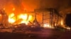 Aftermath of a Russian strike on gas station in Dnipropetrovsk Oblast of Ukraine, July 1