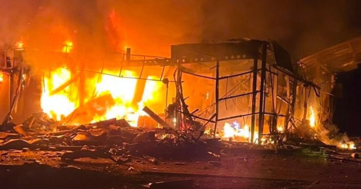 Russia Targets Ukrainian Gas Stations With Drone Strikes