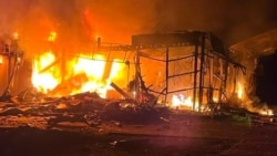 Russia Targets Ukrainian Gas Stations With Drone Strikes
