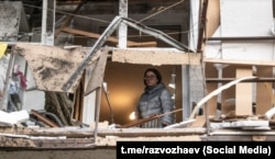 Пошкодження в севастопольському будинку на вулиці Єфремова, 8. Березень 2026 року