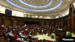 Armenia - A session of the National Assembly in Yerevan, 30May2017.