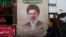 A banner in Tehran with a picture of Iran's Supreme Leader Mojtaba Khamenei