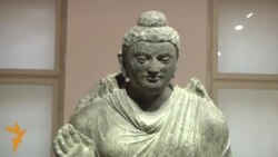 Прагада исломдан олдинги Афғонистонга оид экспонатлар намойиш этилмоқда