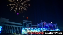 Празднование Дня независимости в Джалал-Абаде