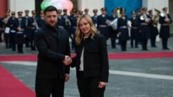 Susret ukrajinskog predsjednika Volodimira Zelenskog i talijanske premijerke Giorgije Meloni, Rim, 9. prosinca 2025.