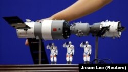 Model "Tiangong jedan" svemirske stanice
