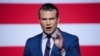 Șeful Pentagonului, secretarul american al Apărării Pete Hegseth