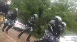 ОМОН у шихана Куштау