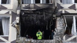 Наслідки влучання російського дрона у лікарню в Оболонському районі Києва, 5 січня 2026 року