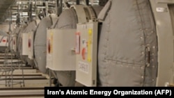 The interior of the Fordow Uranium Conversion Facility in Qom, Iran (file photo)