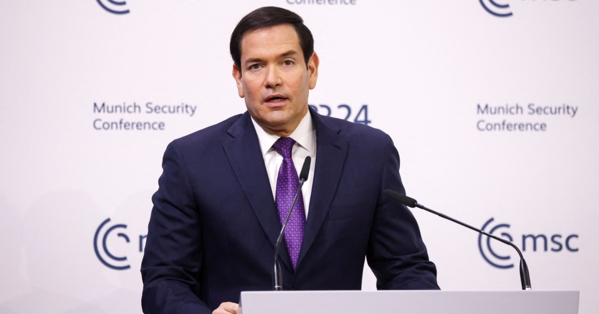 Rubio: US And Europe 'Belong Together'