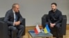 Президент України Володимир Зеленський зустрічається з прем’єр–міністром Польщі Дональдом Туском. Брюссель, Бельгія, 15 жовтня 2026 року