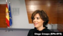 Vice-premiera Soraya Saenz de Santamaria