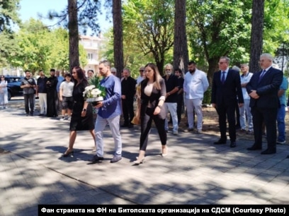 SDSM delegation led by Metodija Kunovski paid tribute to Russian Consul Alexander A. Rostkovsky
