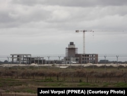 Zona e ndërtimit të Aeroportit të Vlorës.