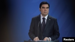 Türkmenistanyň prezidenti Gurbanguly Berdimuhamedow.