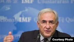 Управляющий директор Международного валютного фонда МВФ Доминик Строс-Кан