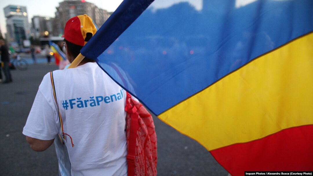 "Fără penali în funcţii publice" a fost una din principalele solicitări la protestele anticorupție din 2017-2018