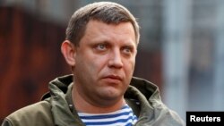 Лідер бойовиків угруповання «ДНР» Олександр Захарченко