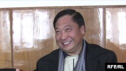 Сулайман Гинлей, "двойник" кыргызского президента. Фото Радио Азаттык. 8 января 2010 г. 