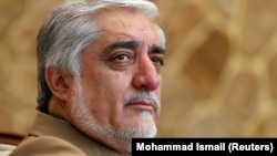 Afghan presidential candidate Abdullah Abdullah 