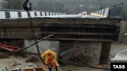 Обрушение моста в Краснодарском крае в 2018 году, иллюстрационное фото