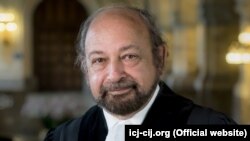Halkara Adalat sudunyň (ICJ) prezidenti Ronny Abraham