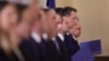 Ilie Bolojan, la ceremonia de depunere a jurământului ca prim-ministru, la Palatul Cotroceni.