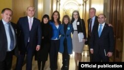 ԱՄՆ - Հայաստանի ԱԺ պատվիրակությունը Կոնգրեսի հայկական հանձնախմբի ղեկավարության հետ հանդիպմանը, Վաշինգտոն, 7-ը մարտի, 2018թ․