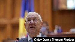 Președintele Israelului Reuven Rivlin în Parlamentul României, București, 09 iunie 2021