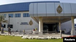 Sediul canalului de televiziune la Doha în Qatar