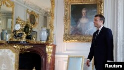 Президент Франції Емманюель Макрон у Версалі (фото архівне)