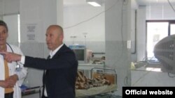 Заменик министерот за здравство, д-р Асим Муса.