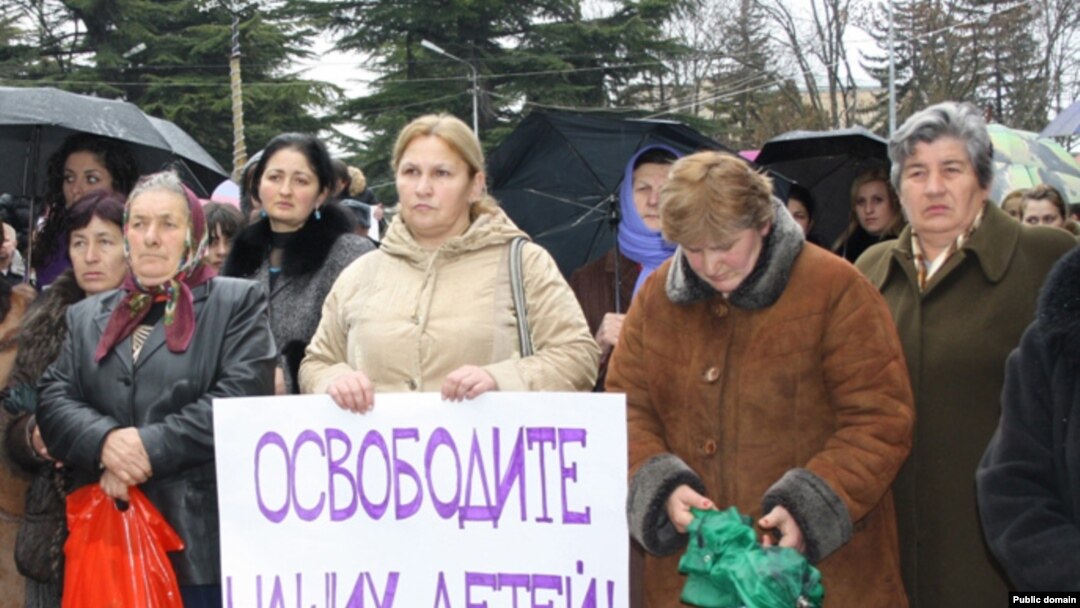 Акция с требованием осовободить осетинских заключенных прошла в Цхинвали