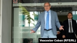 Ambasadorul Rusiei la Chișinău, Oleg Ozerov, la una dintre precedentele convocări la sediul MAE. 