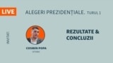 Romania LIVE Cosmin Popa Adriana Nedelea rezultate finale alegeri prezidentiale 2024