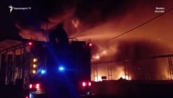 Հրդեհ` Ուկրաինայի Ժիտոմիրի մարզի նավթի պահեստում