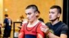 Акжол Алымбек уулу агасы жана машыктыруучусу Азамат Алымбек уулу менен