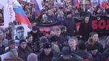 March In Moscow Honors Murdered Kremlin Critic Boris Nemtsov