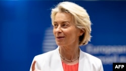 Predsjednica Europske komisije Ursula von der Leyen u Bruxellesu, 25.06.2024 