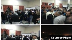 عکس خبرگزاری رکنا از تجمع والدین