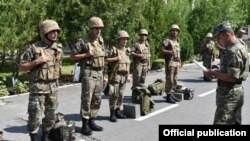 Armenia - Soldiers at a military base in Tavush province, October 30, 2018.