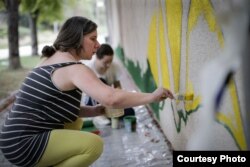 Ликовната уметница и професорка Јана Јакимовска